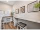 This office is the perfect space for creativity and organization with functional design and seating at 14626 Horse Trot Rd, Lithia, FL 33547