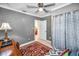 Bedroom featuring desk and rug at 1801 52Nd S St, Gulfport, FL 33707