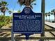 Historical marker for Osgood Point and Clam Bayou Nature Preserve sign at 1801 52Nd S St, Gulfport, FL 33707