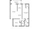 Detailed floor plan showcasing the home's layout with multiple bedrooms, bathrooms, and living areas at 4160 Fruitville Rd # 77, Sarasota, FL 34232