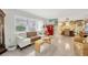 Cozy living room with ample natural light, comfortable seating, and unique decorative touches throughout the space at 1042 S Sterling Ave, Tampa, FL 33629