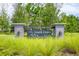South Creek community entrance sign, surrounded by lush landscaping at 10270 Shady Preserve Dr, Riverview, FL 33578