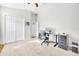 Versatile bedroom features large closets and desk setup, perfect for work or study at 10813 Rockledge View Dr., Riverview, FL 33579