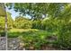 Spacious, overgrown backyard offering a private retreat at 1222 Palm St, Clearwater, FL 33755