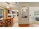 Open-concept living spaces offering views into the kitchen and living room at 16113 Tampa St, Lutz, FL 33548