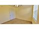 Neutral bedroom with carpet flooring, ceiling fan, and window with natural light at 16501 Harper Pond Ln # 308, Odessa, FL 33556