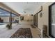 Covered patio with furniture and tile flooring at 17207 Bosley Dr, Spring Hill, FL 34610