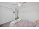 Cozy bedroom with a comfortable bed and large closet at 17741 Tawny Malt Pl, Land O Lakes, FL 34638