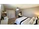 Spacious bedroom with closet, chandelier, and decor at 17926 Calkins Ct, Spring Hill, FL 34610