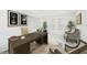 Bright office space with contemporary furniture, marble floor and ample natural light at 2492 Overfalls Pl, Wesley Chapel, FL 33543