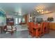 The beautiful living room features stylish furniture and ample natural light at 33 Cypress Dr, Palm Harbor, FL 34684