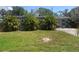 Quaint single-story home featuring mature landscaping in the front yard at 3927 Huntington Ne St, St Petersburg, FL 33703