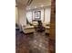 Cozy lobby area with comfortable seating and festive holiday decorations at 400 Island Way # 1606, Clearwater Beach, FL 33767