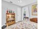 Bedroom with natural light and wood furniture at 4915 South Rd, New Port Richey, FL 34652