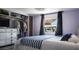 Bedroom with closet and window with boat and water views at 108 W Saint Johns Way # 210, Apollo Beach, FL 33572