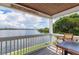 Inviting balcony with water view, perfect for relaxing and enjoying the friendly island breeze at 225 Pompano Se Dr # D, St Petersburg, FL 33705