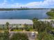 Charming exterior of waterfront condos with parking and manicured landscaping, offering a scenic view at 225 Pompano Se Dr # D, St Petersburg, FL 33705