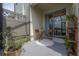 Cozy outdoor patio features comfortable seating and a serene view at 2469 Stapleford Pl, Wesley Chapel, FL 33543