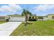 Charming single-story home with a well-manicured lawn and attached two car garage at 3633 Odom Dr, New Port Richey, FL 34652