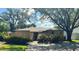 Charming single-story home with mature trees, landscaping, and concrete driveway at 403 Erie Ave, Tampa, FL 33606