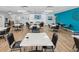 Spacious dining room featuring modern decor, ample seating, and stylish accents at 6015 19Th N St # 117, St Petersburg, FL 33714
