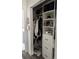 Organized closet with shelving, drawers, and clothing racks at 9397 Northcliffe Blvd, Spring Hill, FL 34606