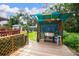 Backyard with outdoor grill area, showcasing a functional outdoor kitchen space for barbecues and entertainment at 101 N Corona Ave, Clearwater, FL 33765