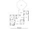 Detailed floor plan showcasing the layout of a 1,147 sq ft home with living spaces, bedrooms, and outdoor areas at 101 N Corona Ave, Clearwater, FL 33765
