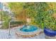 A cozy hot tub is surrounded by lush greenery creating a private retreat at 501 S Moody Ave # 1134, Tampa, FL 33609