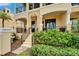 Beautiful multi-story townhome featuring multiple balconies and an inviting entrance at 6412 Mayra Shores Ln, Apollo Beach, FL 33572
