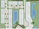 Community map showing building locations, parking and nearby bodies of water at 14044 Textile Run, Parrish, FL 34219