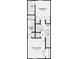 Layout of upper floor including primary suite, bedroom 2, and two bathrooms at 14044 Textile Run, Parrish, FL 34219