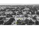 Overhead black and white view of property at 3909 W Oklahoma Ave Tampa, FL 33616 at 3909 W Oklahoma Ave, Tampa, FL 33616