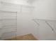 Walk-in closet with carpet floor and multiple shelves for optimal storage at 6450 Shoreline Dr Dr # 9202, St Petersburg, FL 33708