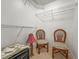 Walk in closet with wire shelving and seating, offering ample storage space and organization at 6450 Shoreline Dr Dr # 9202, St Petersburg, FL 33708