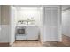 Laundry room has a modern washer and dryer at 6450 Shoreline Dr Dr # 9202, St Petersburg, FL 33708