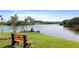 Bench overlooking the community lake at 6450 Shoreline Dr Dr # 9202, St Petersburg, FL 33708