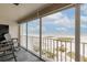 Enjoy picturesque ocean views from this spacious private balcony at 11000 Gulf Blvd # 1002, Treasure Island, FL 33706