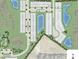 Community map showcases amenities, pond, dog park, parking, and surrounding green spaces at 13236 Stable Pl, Parrish, FL 34219