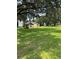 Vast backyard featuring a barn and mature trees at 4106 Old Mulberry Rd, Plant City, FL 33567