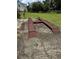 Automotive lift and repair area on the property at 4106 Old Mulberry Rd, Plant City, FL 33567