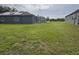 Large backyard showcasing green grass, perfect for outdoor activities with ample space for recreation at 4217 Balington Dr, Valrico, FL 33596