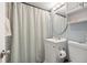Clean bathroom featuring a shower-tub combo with modern tile and a vanity with ample storage at 5315 40Th N St, St Petersburg, FL 33714