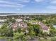 Beautiful aerial view of the Hyde Park Place Condominiums with surrounding mature trees at 1000 W Horatio St # 129, Tampa, FL 33606