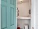 Small storage room with white walls and door at 1000 W Horatio St # 129, Tampa, FL 33606