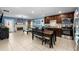 Open concept living and kitchen area, great for entertaining guests and Gathering at 17071 Oval Rum Dr, Wimauma, FL 33598