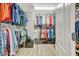 Organized walk-in closet provides ample storage with shelves and hanging rods at 6555 Kenava Loop, Palmetto, FL 34221