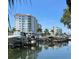Luxury condo living with boat slips available, set against a vibrant waterfront backdrop, offering stunning views and convenience at 1878 New Hampshire Ne Ave, St Petersburg, FL 33703