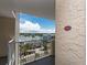 Enjoy stunning views from this balcony with a view of the waterway at 20002 Gulf Blvd # 2803, Indian Shores, FL 33785