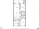 Detailed floor plan showcasing the layout of the home, including the primary bedroom and kitchen at 20002 Gulf Blvd # 2803, Indian Shores, FL 33785